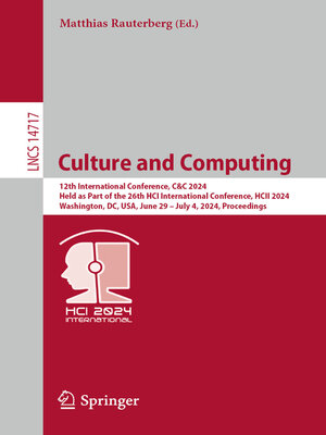 cover image of Culture and Computing